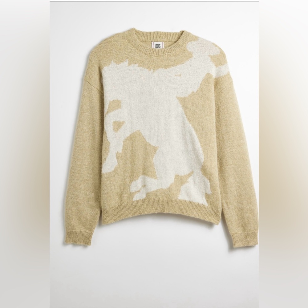 Urban Outfitters BDG Saddler Crew Neck Sweater Bronco